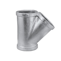 Tee galvanizado 45 graus