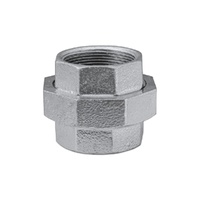 União galvanizado com assento cônico em bronze